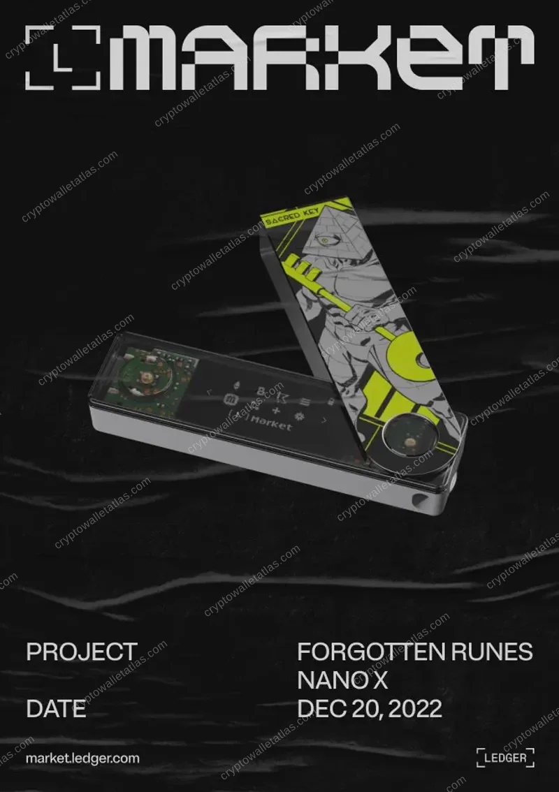 Ledger Nano X Forgotten Runes - sealed box front