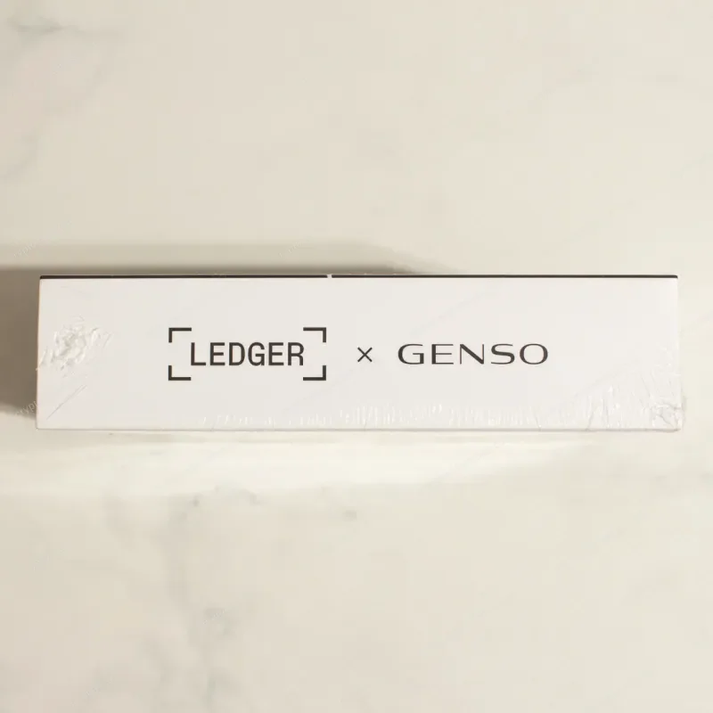 Ledger Nano X GensoKishi Edition - shrink wrap and factory seal detail
