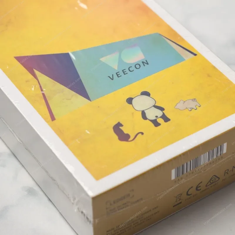 Ledger Nano X VeeFriends VeeCon 2022 Edition - shrink wrap and factory seal detail