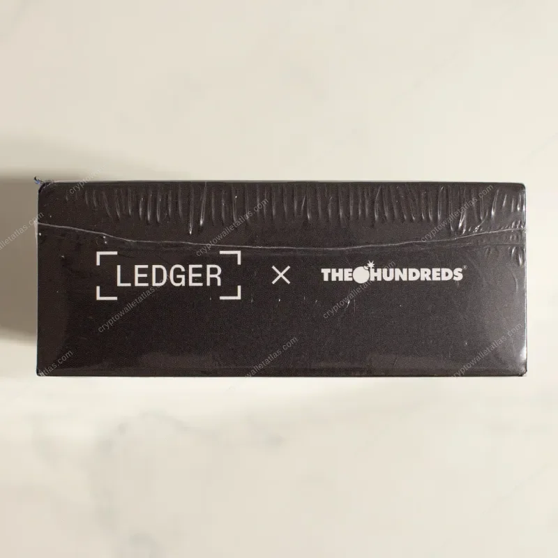 Ledger Nano X The Hundreds x Adam Bomb Squad Black - device face close-up