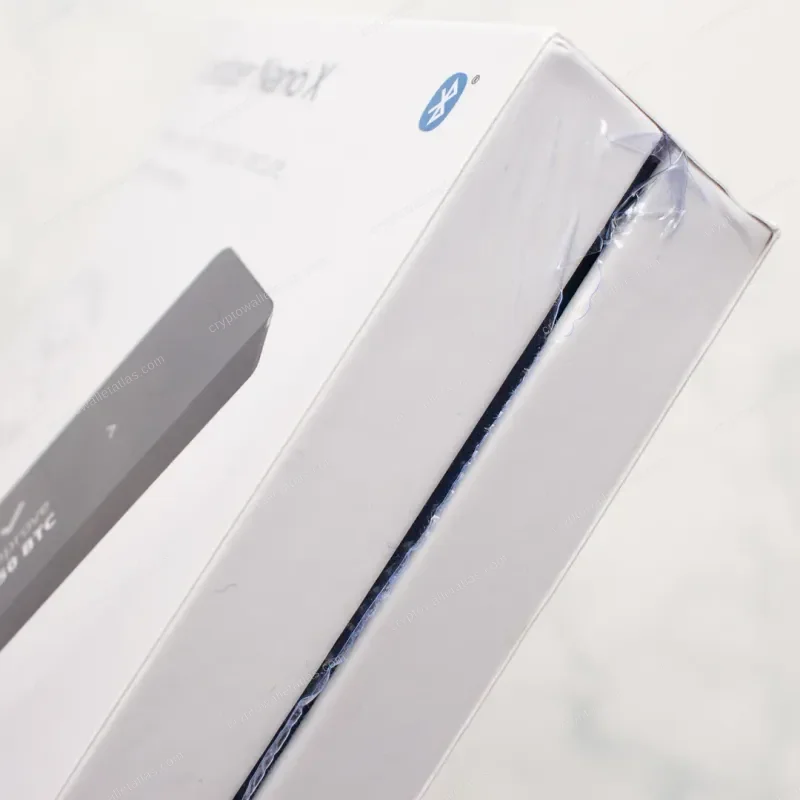 Ledger Nano X Genesis Block Edition - box interior and included accessories