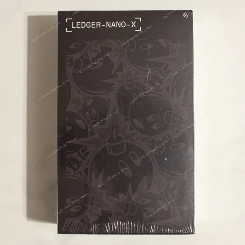 Ledger Nano X The Hundreds x Adam Bomb Squad Black, factory sealed