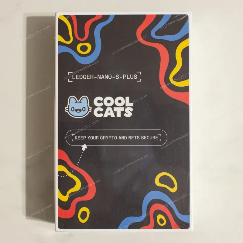 Ledger Nano S Plus Cool Cats, factory sealed